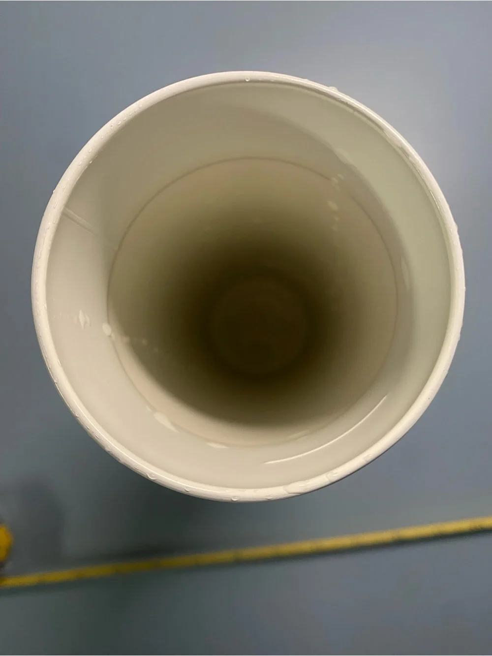 Stanley Orange Tumbler with Black Lid and White Band